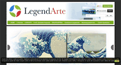 Desktop Screenshot of legendarte.com